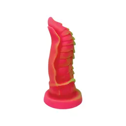 Nobu Tanu Silicone Fantasy Model Red with Suction Cup, Medium Size