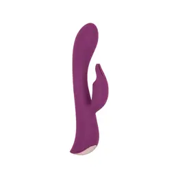 Nobu Waiz Magenta Dual Silicone Vibrator 7 Modes Waterproof