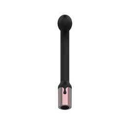 Nobu Gaya Black - Long-Reach Curved Vibrating Massager, 10 Modes