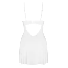 Obsessive Alissium Kombinezon i Tanga Beli Set XS/S - Elegantan Minimalizam
