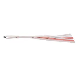 Sportsheets S&M Peaches n CreaMe Striped Flogger Krema-Narandžasta 32in