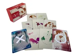 RAZEM Artistic Couples Game - Multilingual Deck, 56 Illustrated Cards