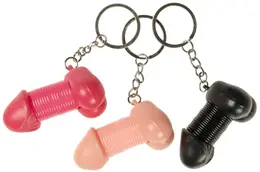 Funny Keychain Miniature Model Multicolor - 6 cm, Plastic, Metal Ring