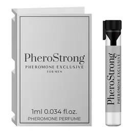PheroStrong EXCLUSIVE Muški parfem 1ml - Sveža drvenasta mirisna nota sa feromonima