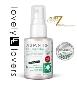 Lovely Lovers AQUA SLIDE Intimni gel na bazi vode sa alojom 50ml