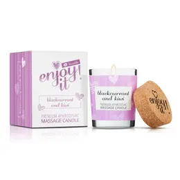 Magnetifico Intimna Sveća 70ml - Aroma Crne Ribizle i Kivija sa Feromonima