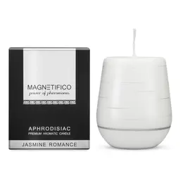 MAGNETIFICO Ručno Izrađena Sveća Jasmin Romance 36h - Aromatična Formula