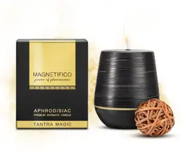 MAGNETIFICO Ručno Izrađena Mirisna Sveća Tantra Magic Sandalovina 36h