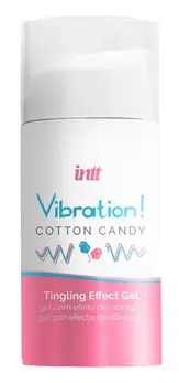 intt Vibration Cotton Candy stimulacioni gel 15 ml - Slatka aroma formula
