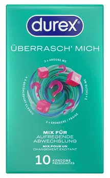 Durex Surprise Me Premium Mix 10-Pack Assorted Condoms Set