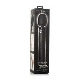 Thunderstick Pro Wand Masažer Crni - Fleksibilni Vrat i 5-Brzinski Sistem