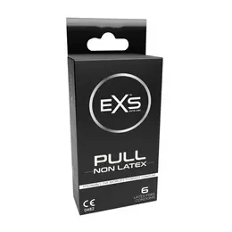 EXS Pull Non-Latex Barrier Protection 6-Pack - Ultra-Thin, Hypoallergenic