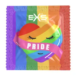 EXS Pride Edition Pakovanje od 144 kom Šareni Tematski Regular Lateks Zaštita