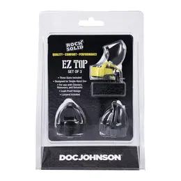 Rock Solid EZ Top Univerzalni Set Poklopaca Bez Curenja 3 kom Crna/Žuta/Siva