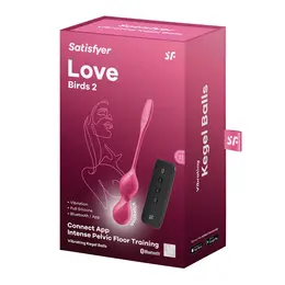 Satisfyer Love Birds 2 App kontrolisani Kegel trener Pink 78.3g
