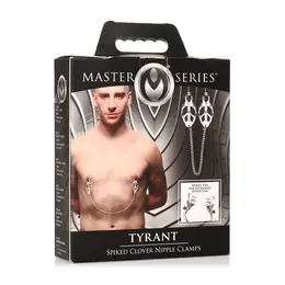 Tyrant Spiked Clover Clamps - Metal Pressure System, 14.75