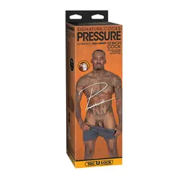 Doc Johnson Pressure ULTRASKYN Dual Density Model 25cm Čokolada