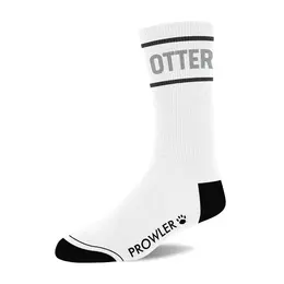 Prowler RED Otter Čarape Bela/Siva Klasični Pamučni Model Veličina M/L