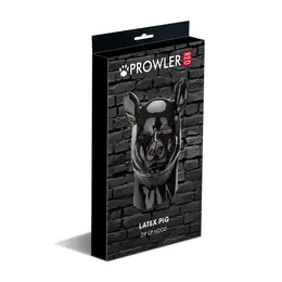 Prowler RED Latex Svinjska Kapuljača Crna Anatomska Kostimirana Maska