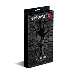 Late X Latex Gloves X-Large Black - Seamless Anatomic Fit, Durable Finish