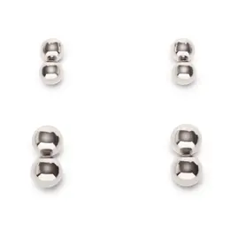 Prowler RED Magnetic Orbs Silver Set - 4 Pairs, Dual Sizes