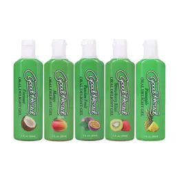 Doc Johnson GoodHead Gel Set Tropical Fruits 5x29ml Flavor Variety Pack