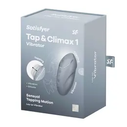 Satisfyer Tap Climax 1 Plavosivi - Uređaj sa duplom stimulacijom