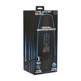 XR Brands The Milker Max Automatski Uređaj za Penetraciju Crni 14X Modova