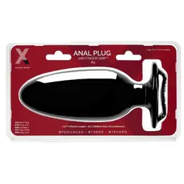 Perfect Fit Finger Grip Plug #3L - Veliki intimni čep sa ergonomskim hvatom