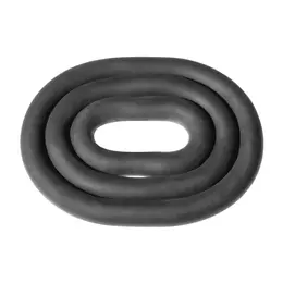 Perfect Fit Ultra Wrap Silikonski Set Prstenova 2-Pak 17.5cm i 30cm Crna