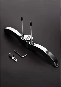Mystim Ultimate Humbler Stainless Steel 4-in-1 Lockable Chastity Device