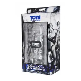 XR Brands Master Series Transparent Smooth Extension Sleeve