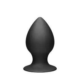 Blush Novelties Rump Rimmer Silicone Plug Medium Black Comfort Base