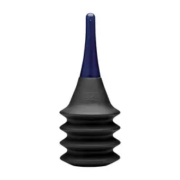XR Brands CleanStream Velika Harmonika Pumpa za Klistir 500ml Crna