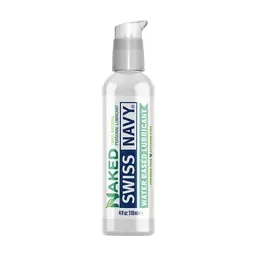 Swiss Navy Naked All Natural Water-Based Lubricant 118ml Aloe Scent