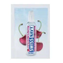 Swiss Navy Cherry Flavored Intimate Gel Lubricant 5 ml Travel Size