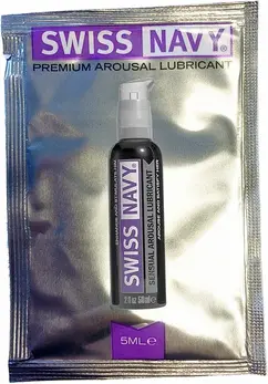 Swiss Navy Sensual Arousal Gel for Couples 5ml - Travel-Size Lubricant