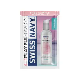 Swiss Navy 4-in-1 Cotton Candy Flavored Lubricant 5 ml Sachet