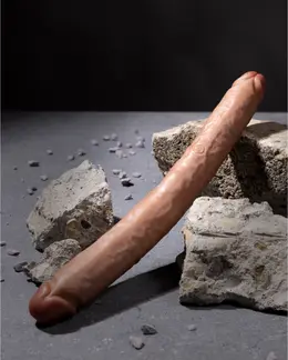 RealRock Slim Dvostrani Model 35.6 cm - Smeđa, Fleksibilan Dizajn