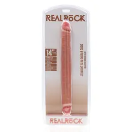 RealRock Slim Double-Ended Intimate Model 35.6cm Flesh Tone