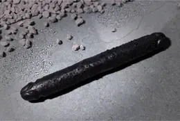 RealRock Slim Dvostrani Model 30.5 cm Crni - Fleksibilna Intimna Igračka