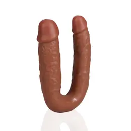 RealRock U-Oblik Dvostruki Model 12.7 cm Smeđa - Dvostrani Sistem