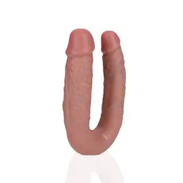 RealRock U-Oblik Dvostrani Model 12.7 cm - Silikon Boje Kože