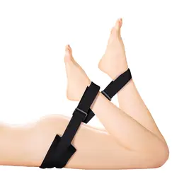 Sinner Gear Podesivi crni kaiš za podršku poziciji sa ergonomskim ručkama