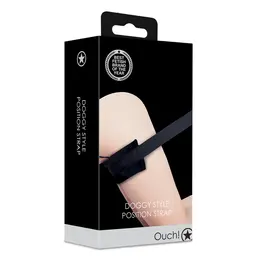 Sinner Gear Podesivi crni kaiš za podršku poziciji sa ergonomskim ručkama