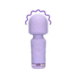 Loveline Mini Wand Night Magic - Kompaktni masažer, Crni dizajn