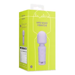 Loveline Mini Wand Night Magic - Kompaktni masažer, Crni dizajn