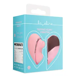 Loveline Tapping Heart Pink Arabesque - Precizni masažni model