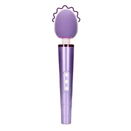 Loveline Wand Vibrator Purpleberry - Masažer sa Više Brzina, USB Punjenje
