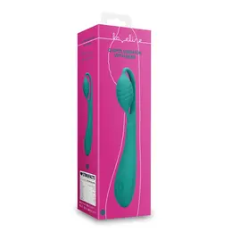 Loveline Bead-Enhanced Blue Grass G-Spot Precizni Vibrator